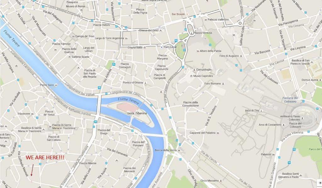 Mameli Hotell Roma Eksteriør bilde